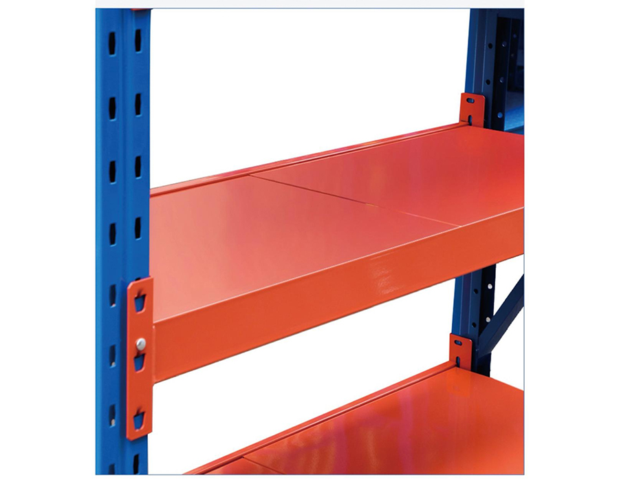 Medium-duty boltløse hyller (500-800 kg/lag)