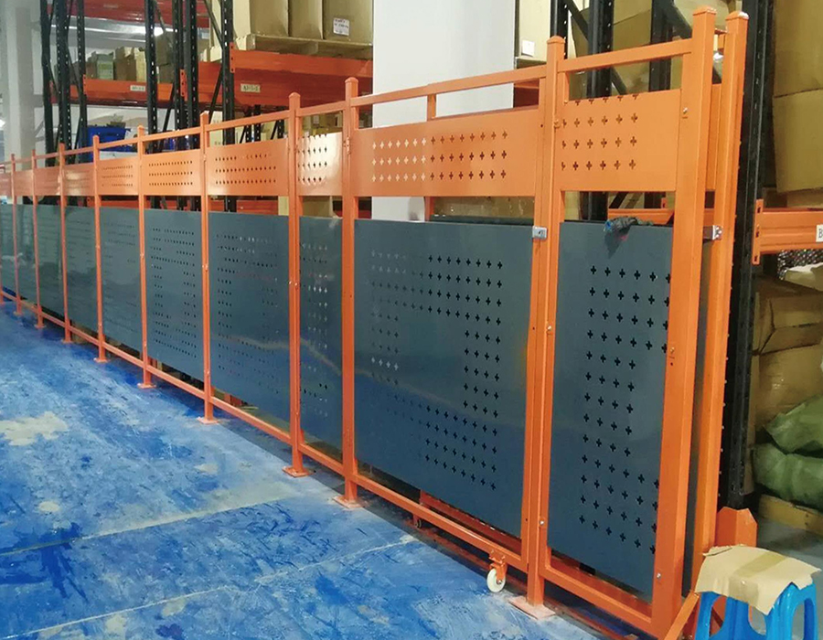 Industriell verksted Material stativer